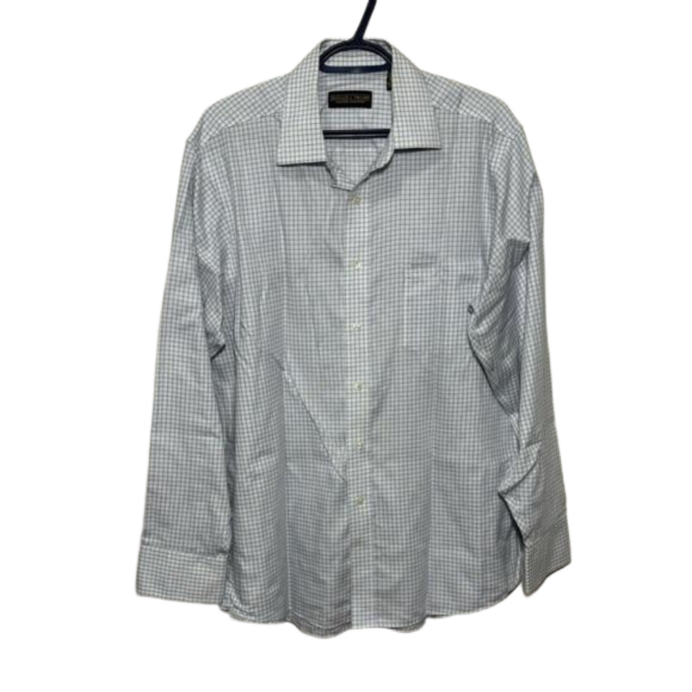 Men’s Donald J. Trump Signature Collection Button Up Shirt Regular Fit 16.5